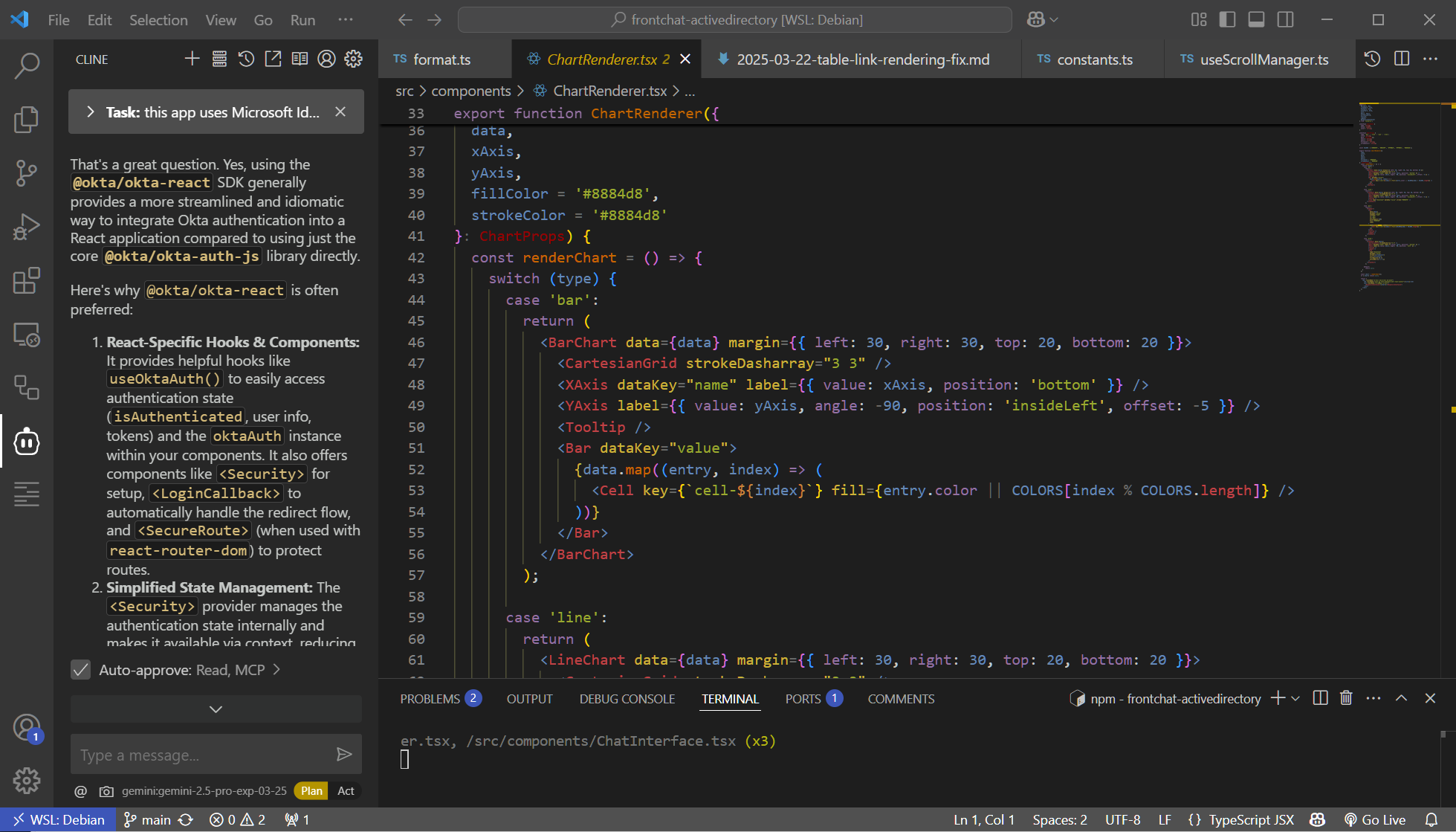 Adventures in AI supported coding